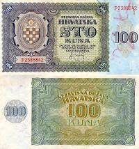 *100 kuna Chorvátsko 1941 P2 UNC - Kliknutím na obrázok zatvorte -